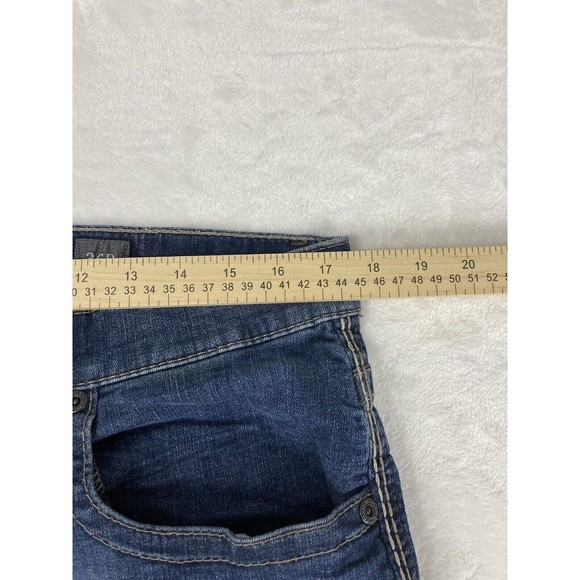 BKE Jake Straight Leg Womens High Rise Jeans Size 36R - Picture 6 of 16